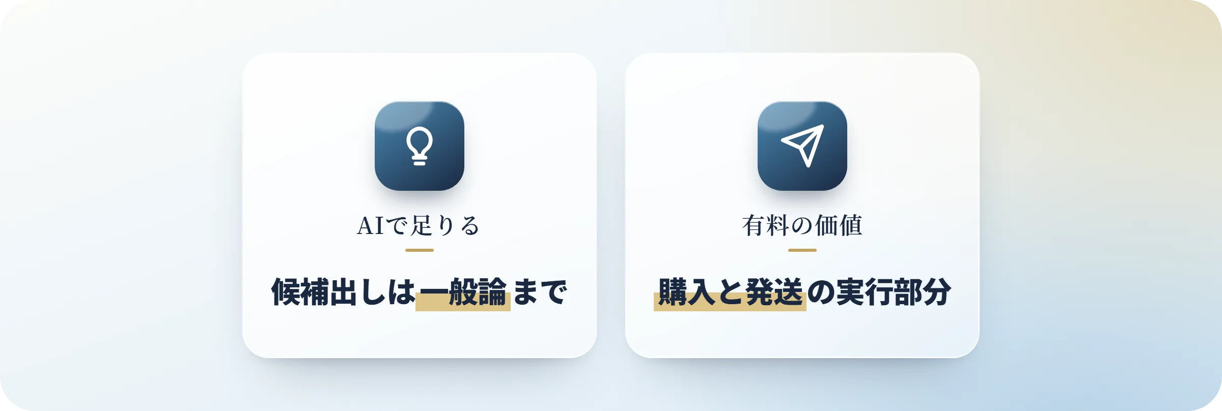プレゼント選び代行とAI提案の使い分け